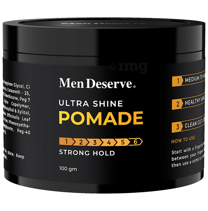 Men Deserve Ultra Shine Pomade Strong Hold
