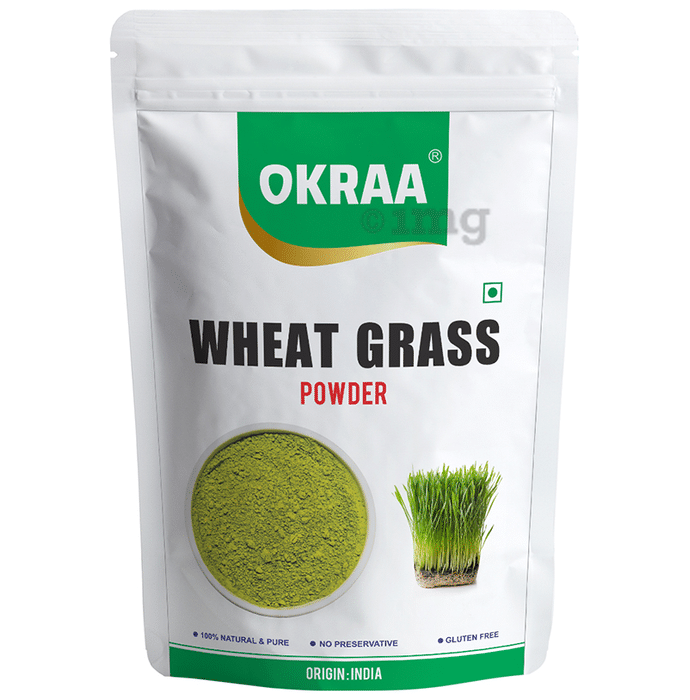 Okraa Wheat Grass Powder