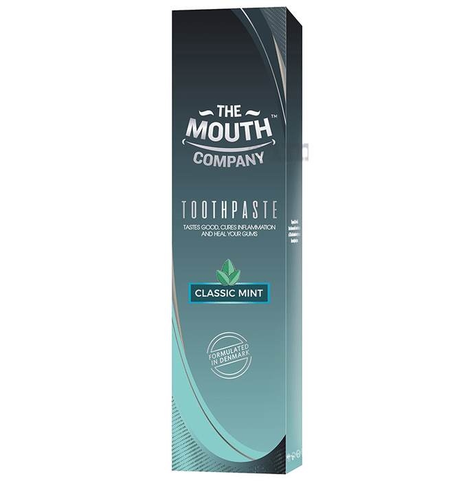 The Mouth Company Classic Mint Toothpaste (100gm Each)