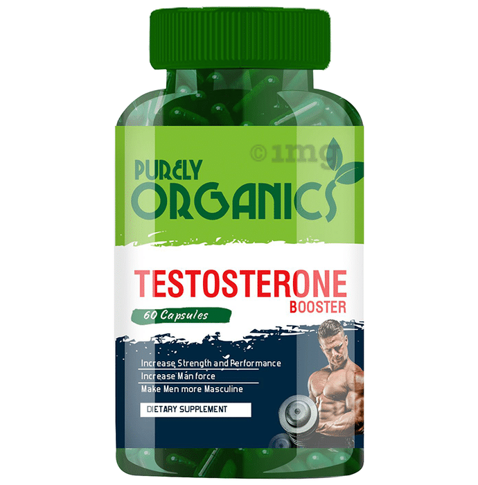 Purely Organics Testosterone Booster for Men Capsule