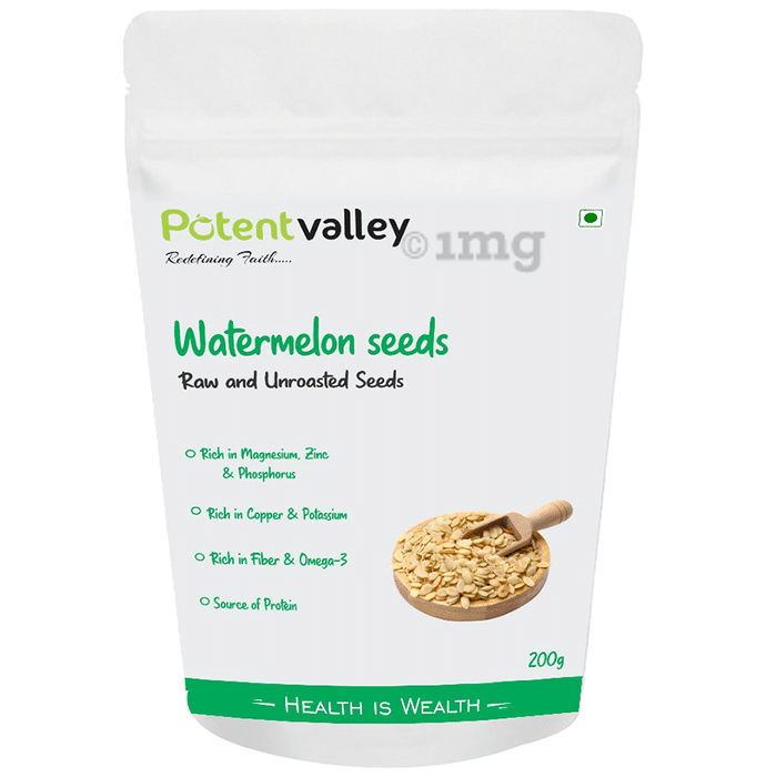 Potentvalley Raw and Unroasted Watermelon Seeds