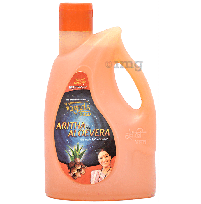 Vagad's Gold Hair Wash & Conditioner Aritha with Aloevera