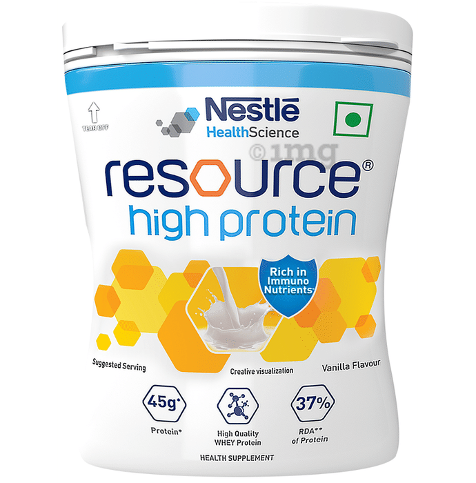 Nestle Resource High Protein Powder Vanilla Rich in Immuno Nutrients