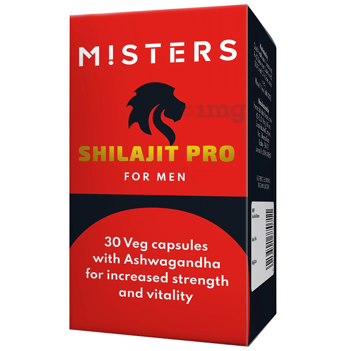 Misters Shilajit Pro Veg Capsule for Men