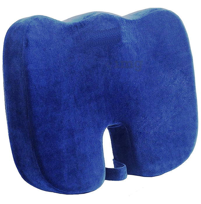 4V1 Coccyx Orthopedic Seat Cushion Standard Blue