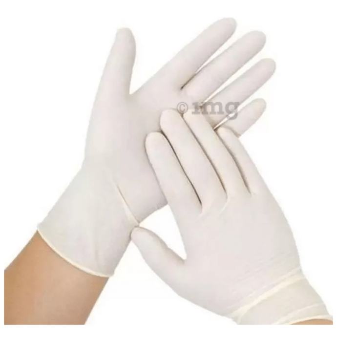 Safe n Secure Sterile Surgical Glove 7.5 White