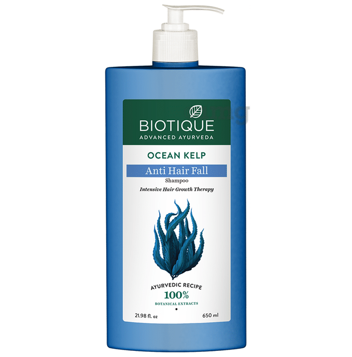 Biotique Ocean Kelp Anti Hair Fall Shampoo Intensive Hair Growth Therapy
