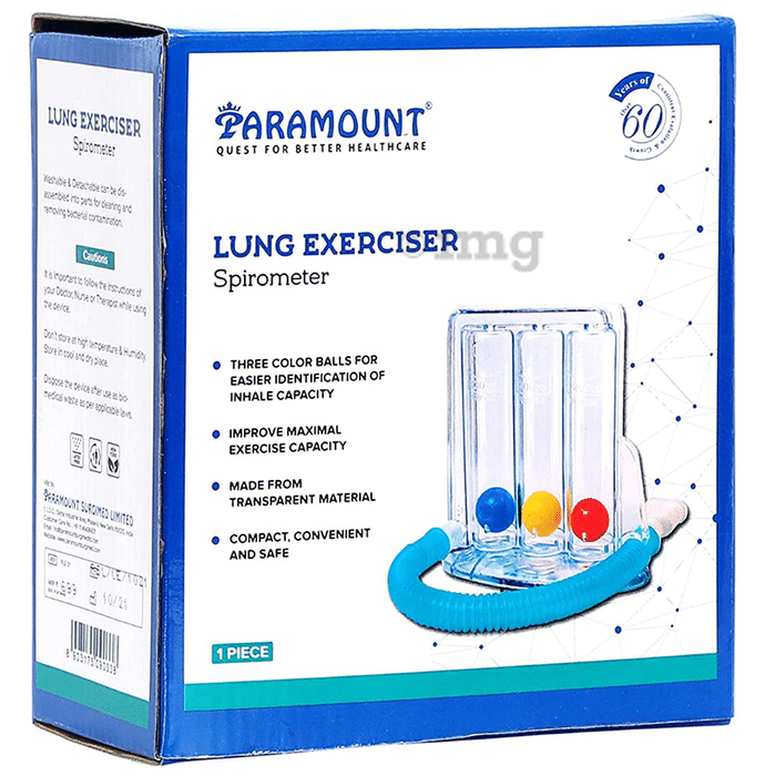 Paramount Lung Exerciser Spirometer