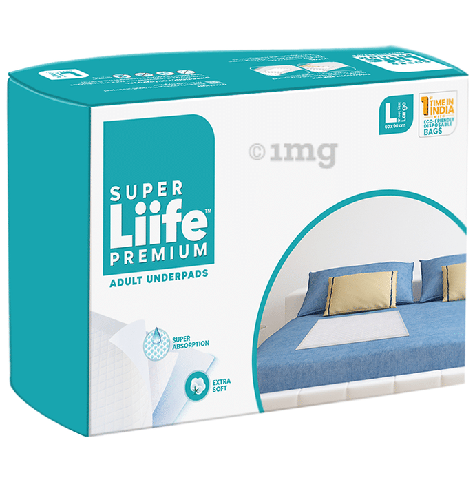 Super Liife Premium Adult Underpads Large