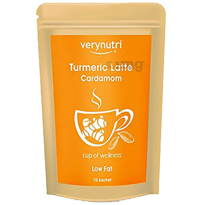 Verynutri Cardamom Turmeric Latte (16gm Each) Sachet