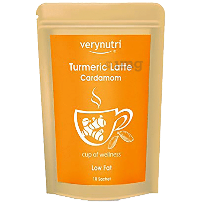 Verynutri Cardamom Turmeric Latte (16gm Each) Sachet