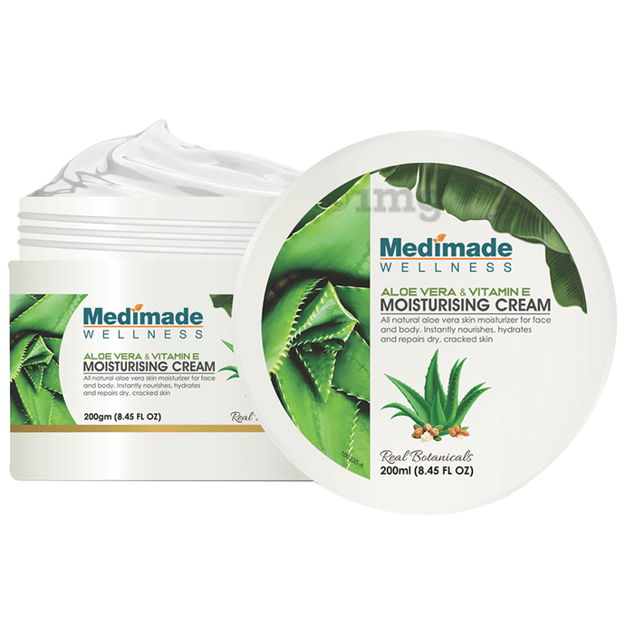 Medimade Wellness Aloe Vera & Vitamin E Moisturising Cream
