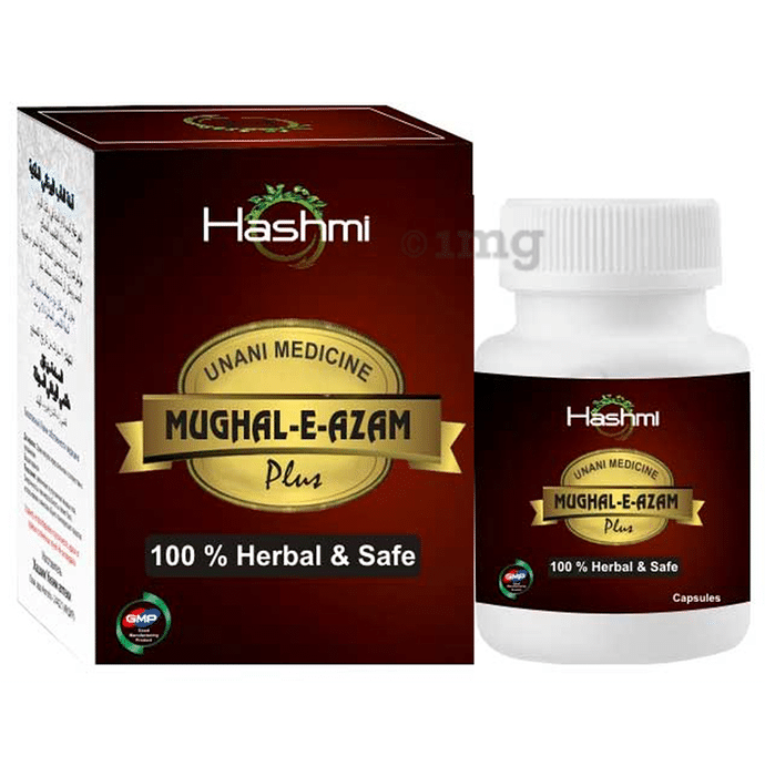Hashmi Mughal-E-Azam Plus Capsule for Erectile Dysfunction & Timing Capsule