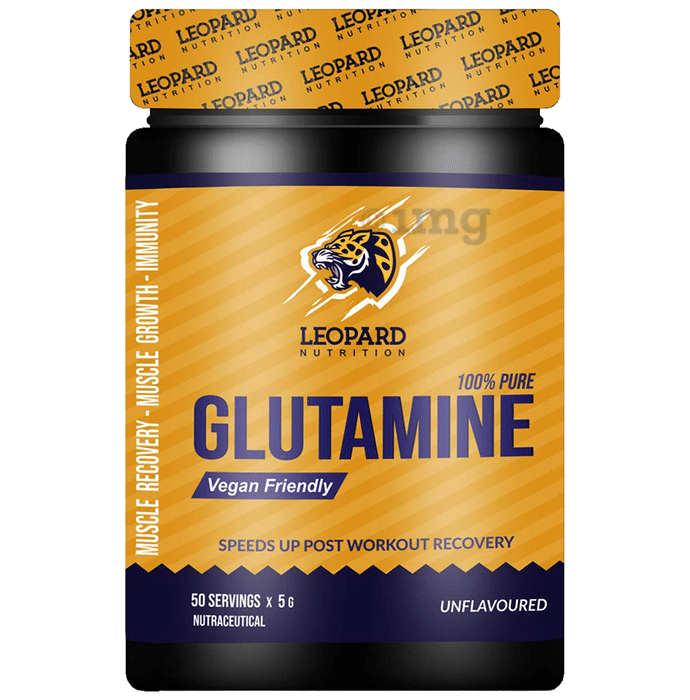 Leopard Nutrition 100% Pure Glutamine Unflavoured