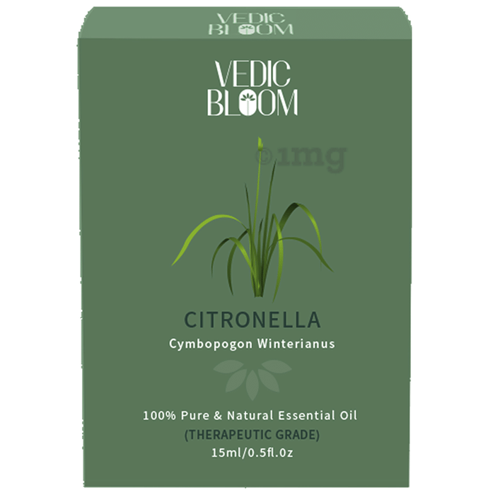 Vedic Bloom Citronella 100% Pure & Natural Essential Oil
