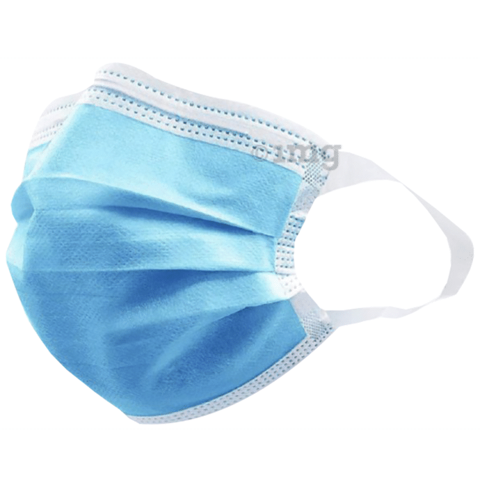 Suchi 3Ply Pullout Facemask for Kids Blue