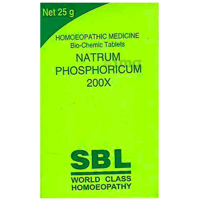 SBL Natrum Phosphoricum Biochemic Tablet 200X