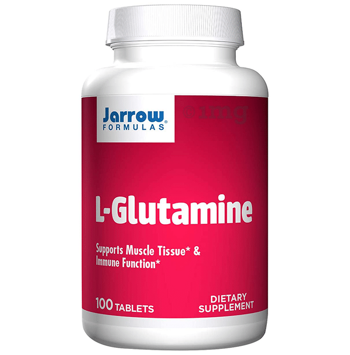 Jarrow Formulas L-Glutamine Tablet | Supports Muscle Tissue & Immune Function