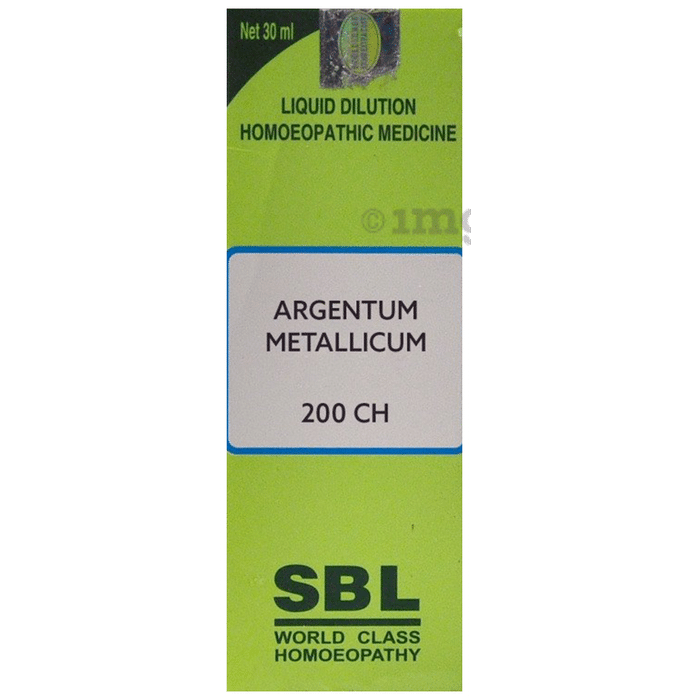 SBL Argentum Metallicum Dilution 200 CH