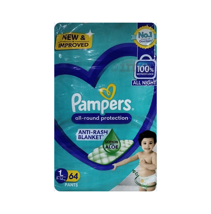 Pampers Baby-Dry Pants Large