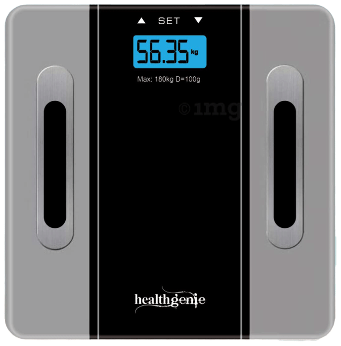 Healthgenie Digital Personal Body Fat Analyzer Grey