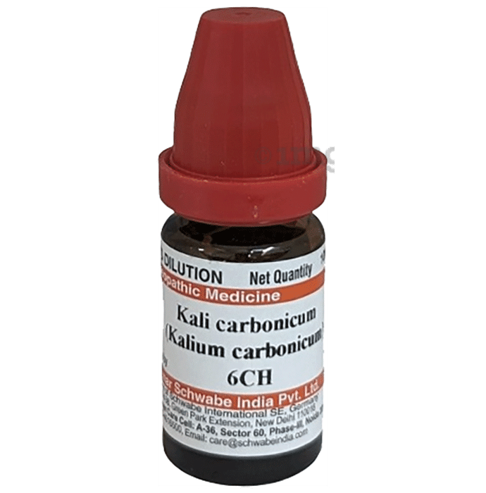 Dr Willmar Schwabe India Kali Carbonicum Dilution 6 CH