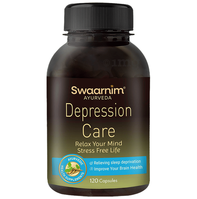 Swaarnim Ayurevda Depression Care Capsule (120 Capsule)