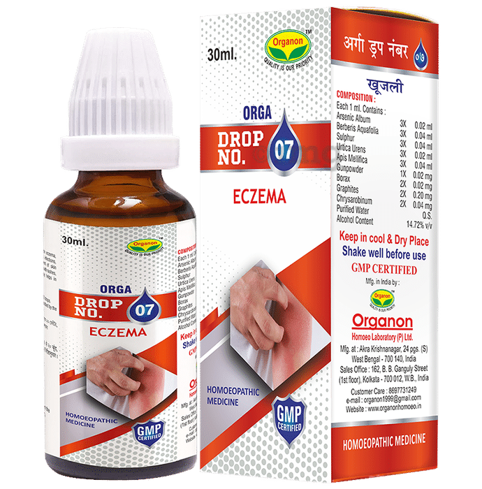 Organon Orga Drop No 07 Eczema