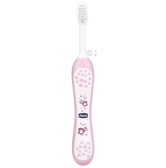 Chicco 6 to 36 Month Child Toothbrush Pink