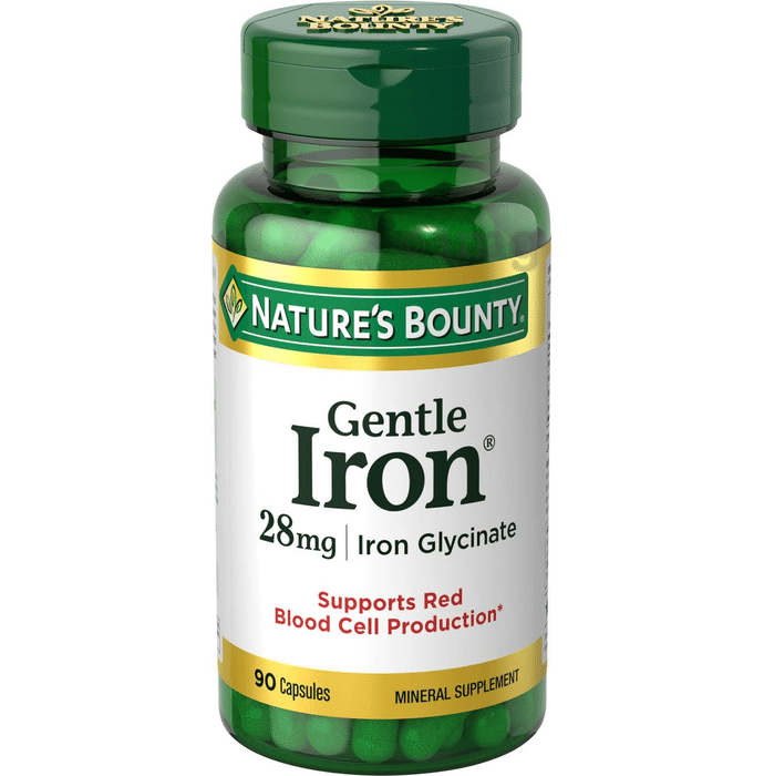 Nature's Bounty Gentle Iron 28mg Capsule