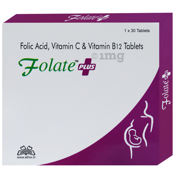 Dr. Ethix's Folate Plus Tablet (30 Each)