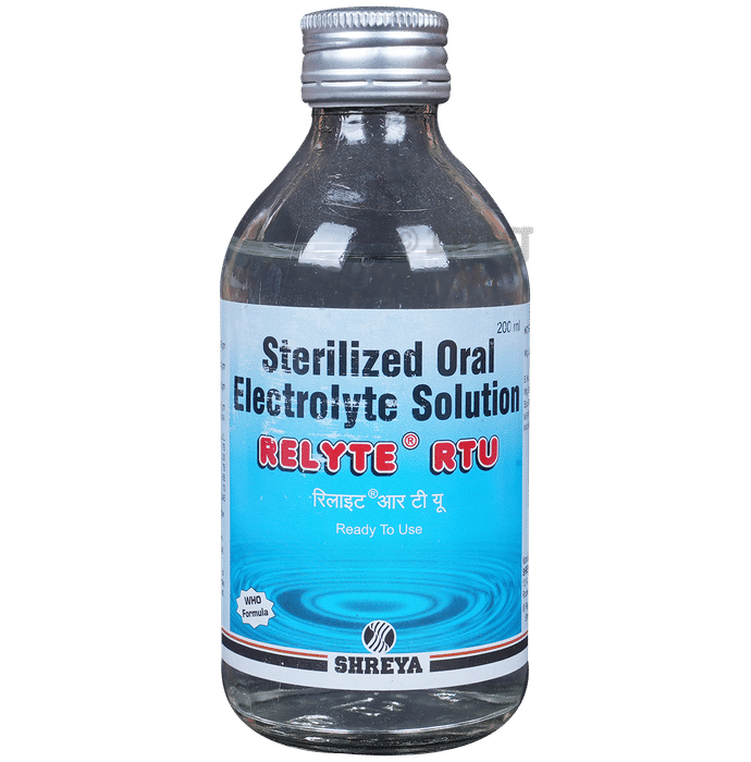 Relyte Rtu for Restoring Body Fluids & Electrolytes | ORS Liquid