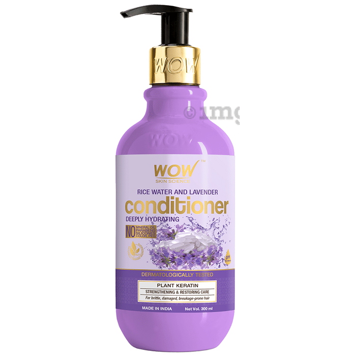 WOW Skin Science Rice Water & Lavender Conditioner