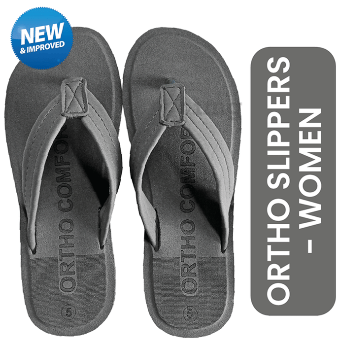 Tata 1mg Ortho Slipper - Women Size 7 Grey