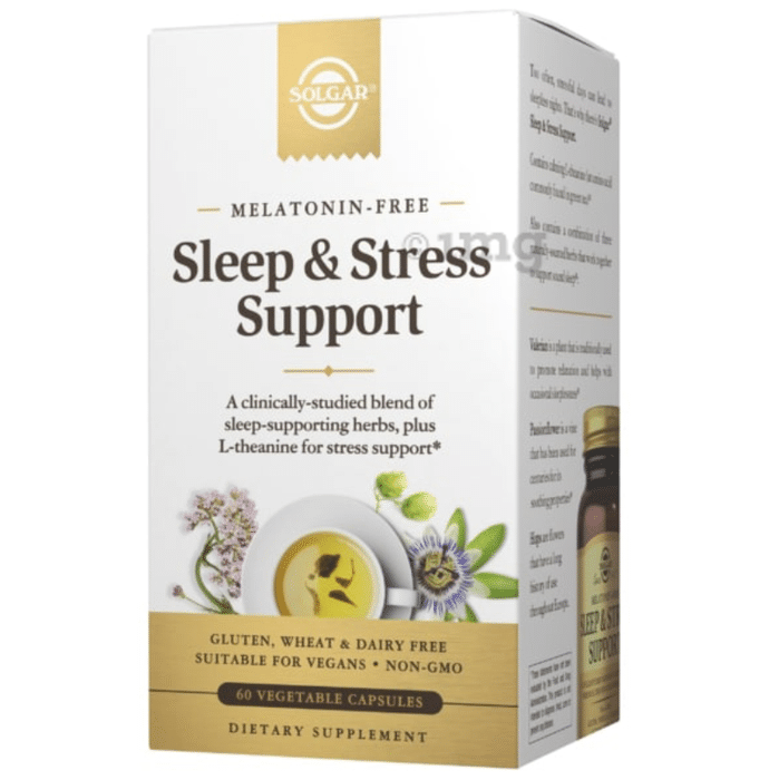 Solgar Sleep and Stress Support Vegetable Capsule