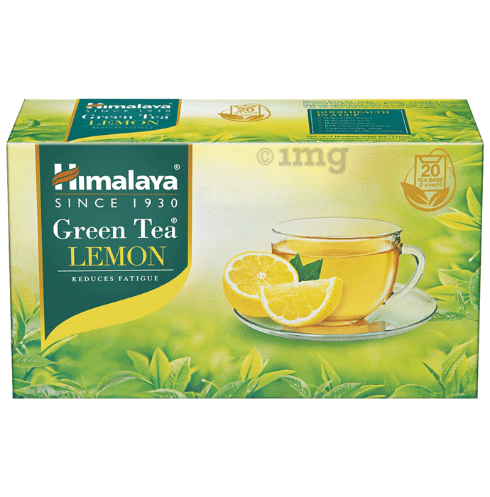 Himalaya Green Tea Sachet (2gm Each) Lemon with Cup Free