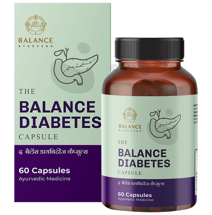 Balance Ayurveda The Balance Diabetes Capsule