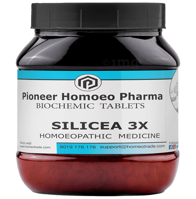 Pioneer Pharma Silicea 6X Biochemic Tablet