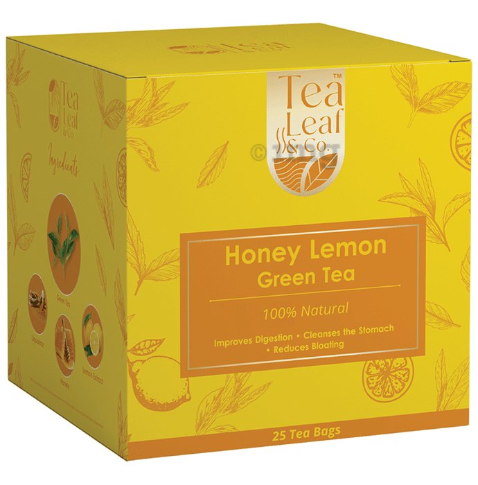 Tea Leaf & Co Honey Lemon Green Tea Bag (1.5gm Each)