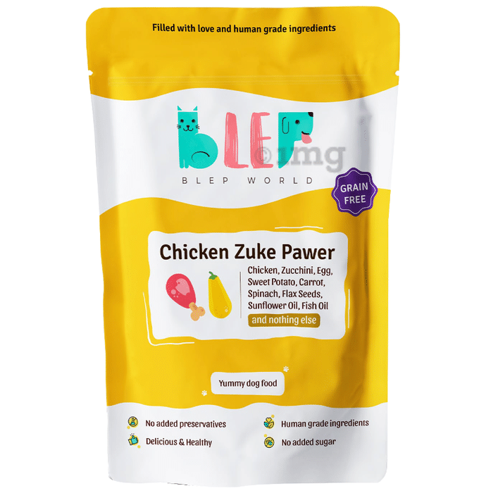 Blep World Chicken Zuke Pawer Wet Dog Food (300gm Each)