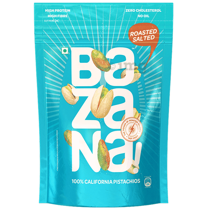 Bazana 100% California Roasted Salted Pistachios