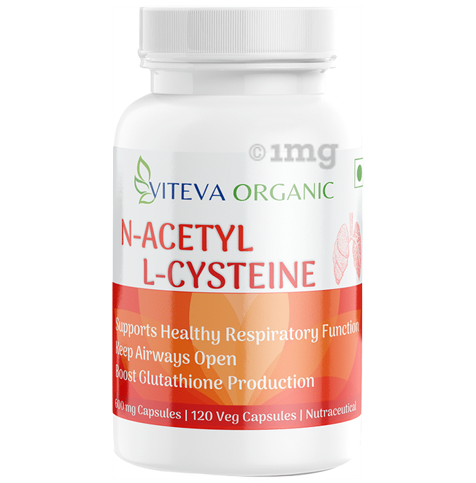 Viteva Organic N-Acetyl L-Cysteine Veg Capsule