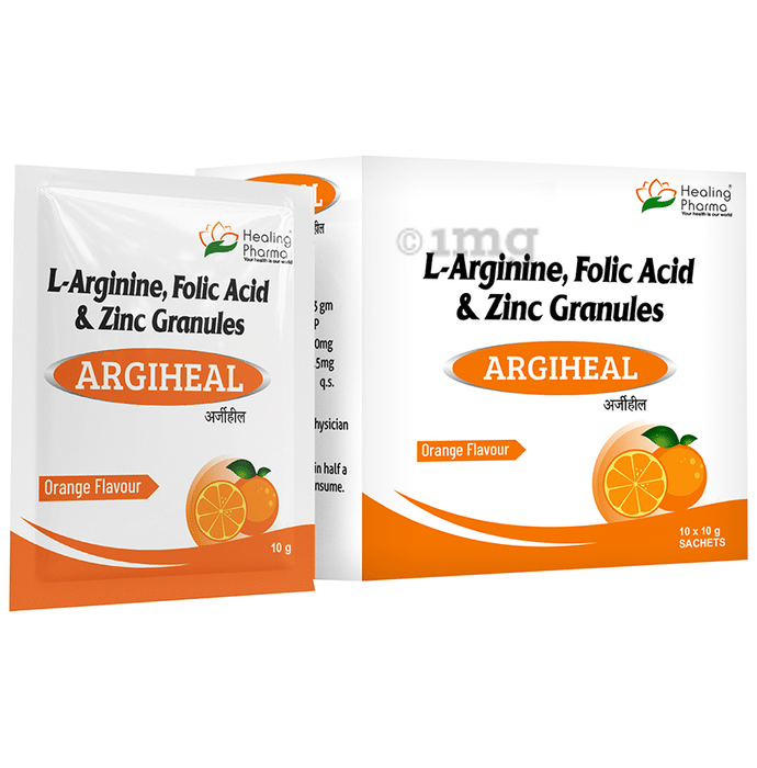 Healing Pharma Argiheal Sachet (10gm Each) Orange