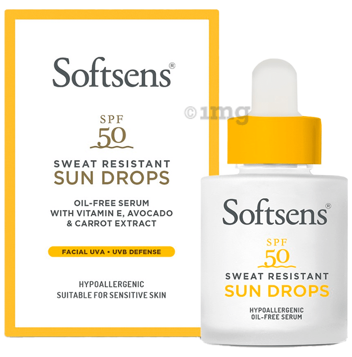 Softsens SPF50 Sweat Resistant Sun Drops