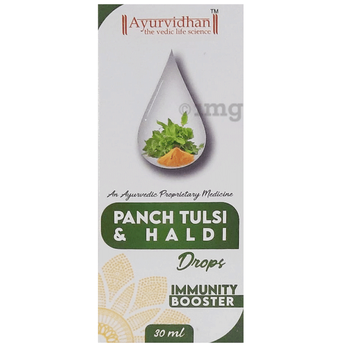 Ayurvidhan Panch Tulsi & Haldi Oral Drops