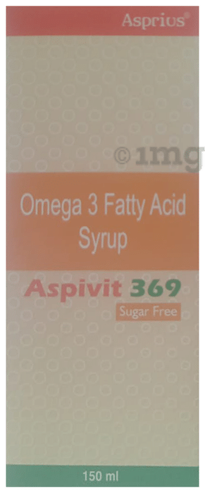 Asprius Aspivit 369 Syrup Sugar Free