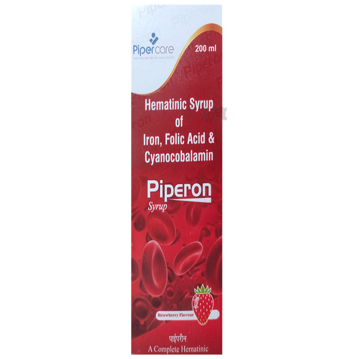 Piperon Syrup Strawberry