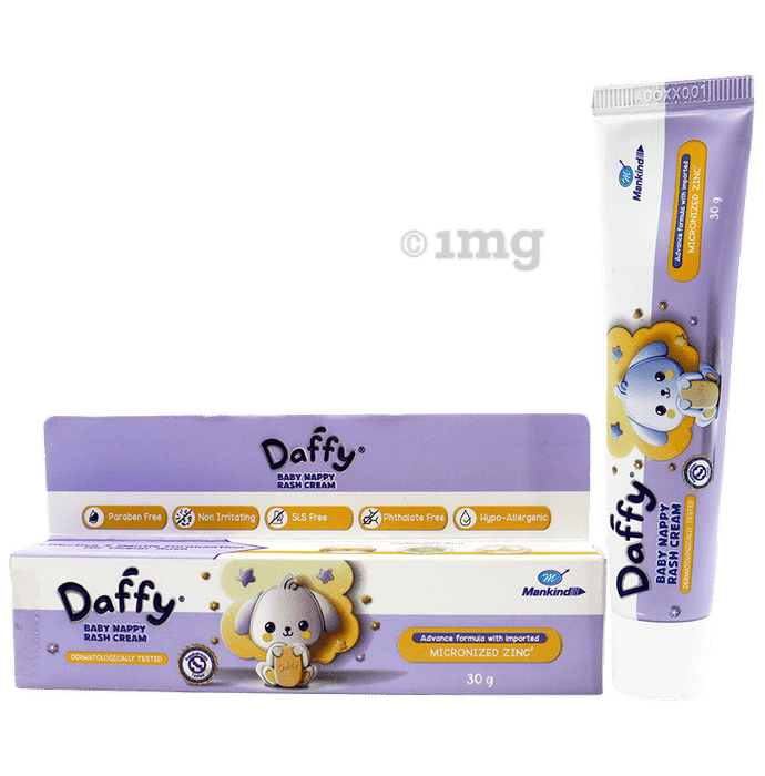 Daffy Baby Nappy Rash Cream Paraben Free