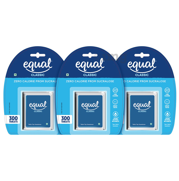 Equal Classic Zero Calorie from Sucralose Tablet (300 Each)