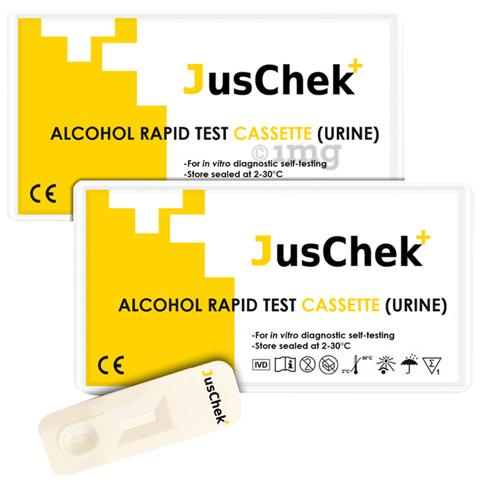 JusChek+ Alcohol Rapid Test Cassette (Urine)